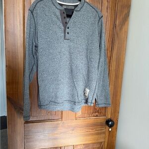 REI Gray Henley Shirt
